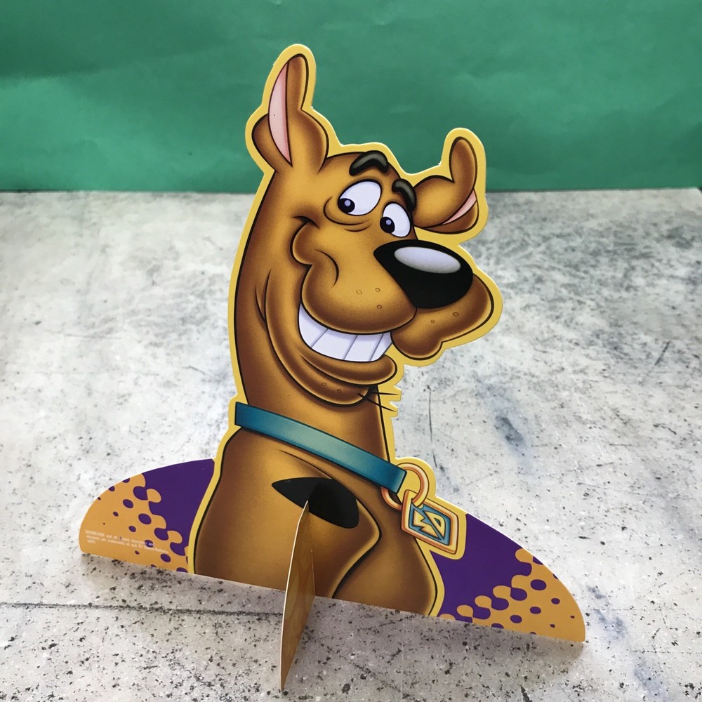 Vintage Scooby Doo Birthday Party Table Centerpiece Decor Halloween Party Stande