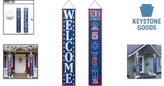 250th Anniversary Patriotic Door Banners – 2 Pack