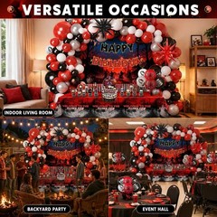 Ultimate Stranger TV Party Decoration Set – Balloons, Cake Toppers, Backdrop