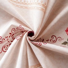 SUTAVIA Lace Embroidered Table Cloth Oval Farmhouse Table Cover Classic Antique
