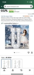 My Key Letters, 4 Feet Tall, Large Light Up Letter U