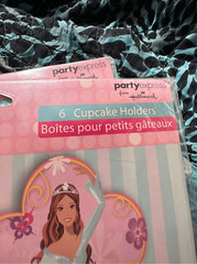 Barbie Hallmark Princess Cupcake Holders (6ct) Birthday Party Supplies