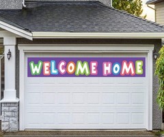 Colormoon Large Welcome Home Banner, Homecoming Party Decorations, Housewarming