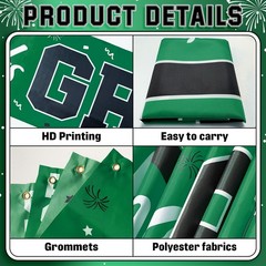 2026 Graduation Yard Sign, Large Congrats Grad Yard Banner Class of 2026 Bann…