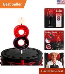 Stranger Theme Birthday Candle, Birthday Party Decoration Candle, Things Part…