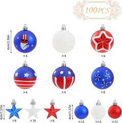July 4th Patriotic Decorations with Unique Designs