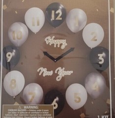 Target Balloon New Year’s Eve Countdown Clock Kit Party Decoration