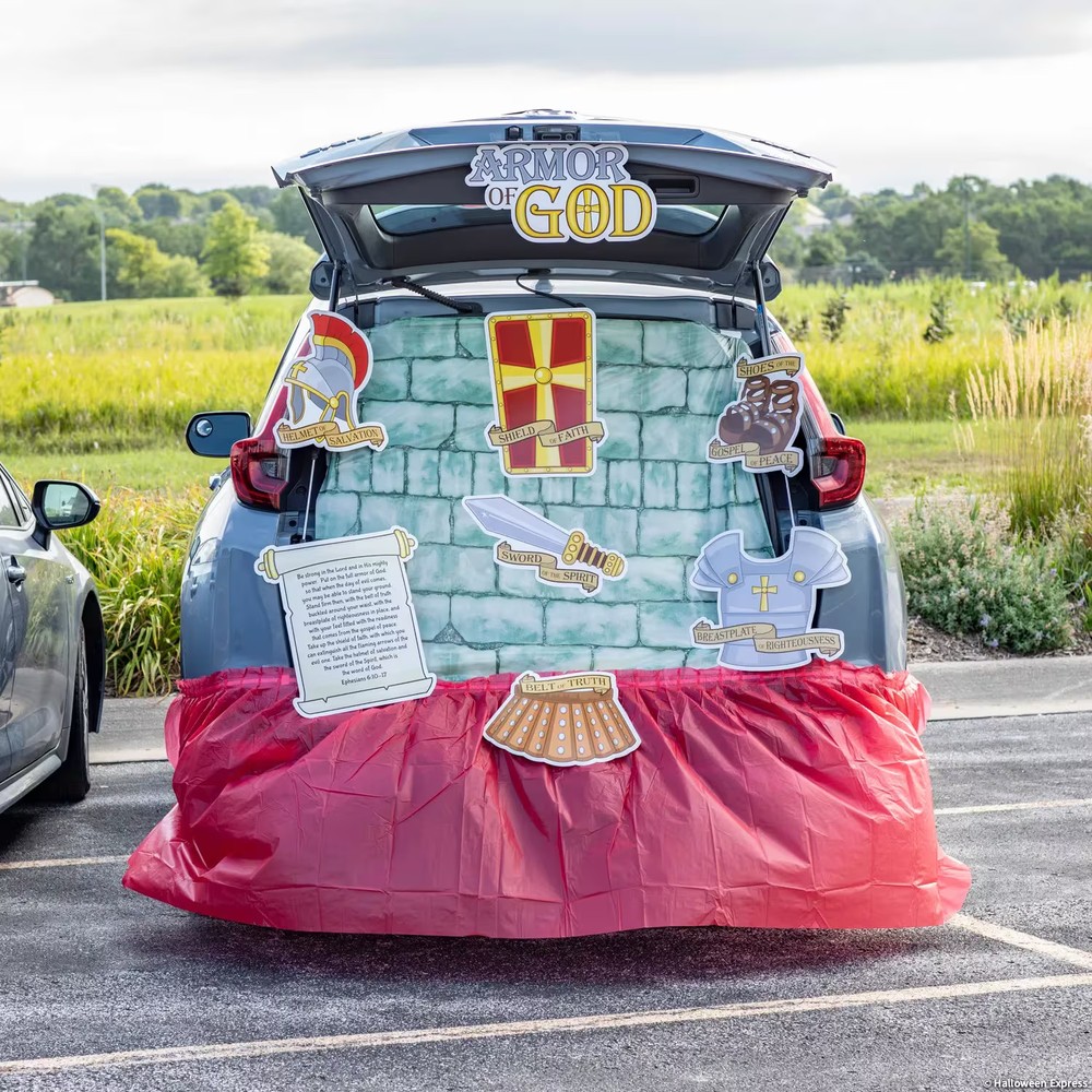 Deluxe Religious Armor of God Trunk-or-Treat Decorating Kit – 10 Pc. – A565