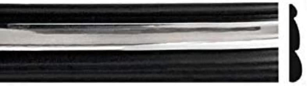 Black Chrome Side Body Trim Molding Replacement for 1992-1996 F150, F250, F350,