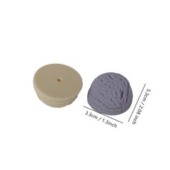 Simulation Artificial Ice Cream Balls, Realistic Imitation Fake Ice Cream Sco…
