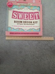 Sweet Room Decor Kit, 50 Projects, More Than 300 pieces, Stickers, Punch-outs +