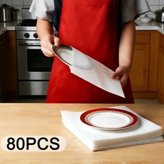 80 Pieces EPE Foam Cushioning Pads 30x20cm Lightweight for Shipping and Storage
