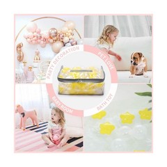 TRENDPLAY Star Ball Pit Balls for Toddlers -50 100 200 Count Star B… Fast Ship