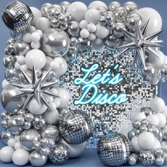 ALL-IN-1 Disco Balloon Arch Kit with BONUS Disco Ball Balloon for Party Decor…