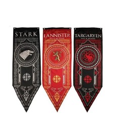 The Game of Thrones Stark Tyrel Targaryen Banner Flag House Party Wall Hanging