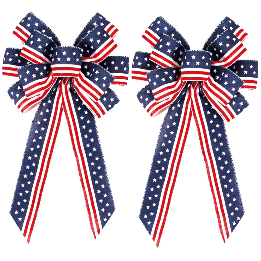Outdoor Independence Day Bows