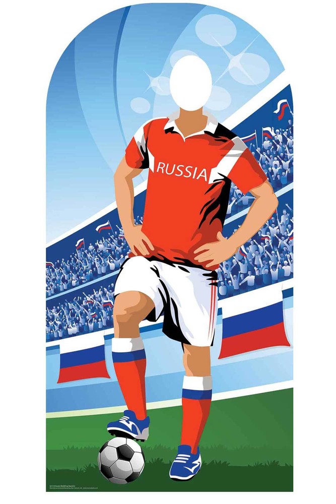 World Cup 2018 Russia Football Cardboard Cutout Stand-in – Cherchesov Akinfeev