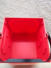 Super Mario Question Block Bucket Storage Container – Nintendo Decor Red