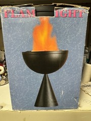 TableTop Mini Flame Light. Used