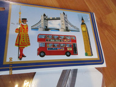 4-16″ Beistle Diecut Cutouts British Decoration 1994 NOS