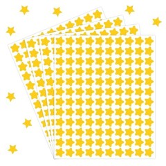 Gold Self-Adhesive Star Stickers for Kids – 3000 Pcs Mini Star Stickers