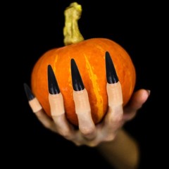 11Pcs Halloween Decorative Zombie Fingernail Finger Trick Prop Witch Nose