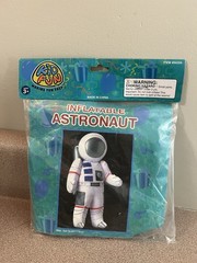 Kid Fun Inflatable Astronaut 27″ Tall Party Role Play Decor Prop Outer Space