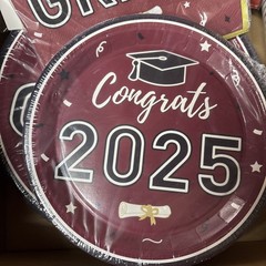 2026 Complete Graduation Kit For 25 Guests Maroon And Gold