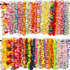 Comfortable and Lifelike 100 Count Hawaiian Leis – Ideal for Gatherings