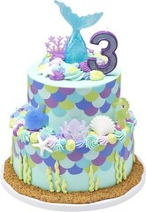 DecoPac Mystical Mermaid DecoSet Cake Topper