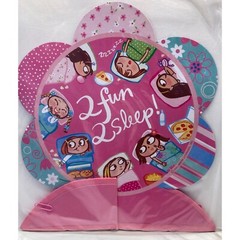 Hallmark Party Express 2 Fun 2 Sleep Centerpiece Decoration Pink 9 In Tall New