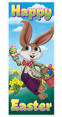 «Happy Easter» DOOR COVER by Beistle Company 40774