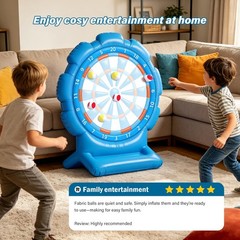Best Pool Toys Game for Teens, Inflatable Dart Board Toss Pool Games with 10 …