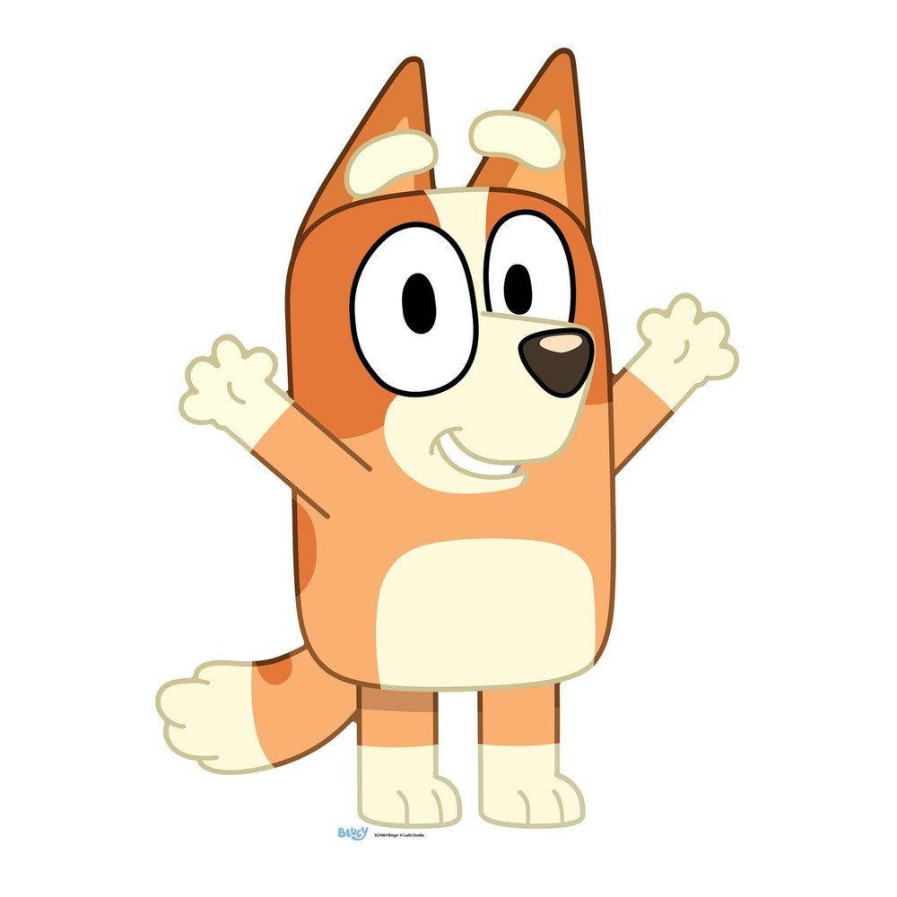 Bingo from Bluey Cardboard Cutout / Standee / Standup Official party decoration