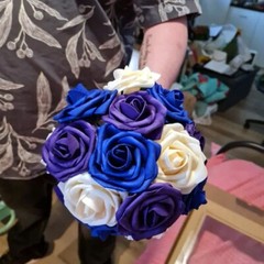 25/50 Real Look Foam Roses Perfect DIY Wedding Bride Bouquets Decor Centerpiece