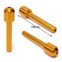 3Pcs Metal Straw Tube Party Tool Mixed Color Dispenser Bullet Home Men Gift