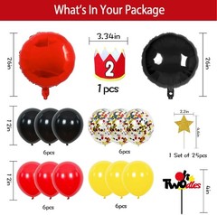 Oh Twodles Mouse Themed 2nd Birthday Party Supplies Kit