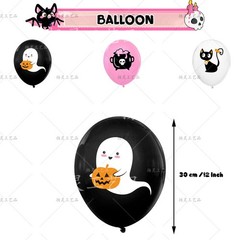 Happy Halloween Birthday Party Decor Supplies Balloons Banner Cake Toppers Kids