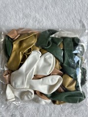 163 Pcs Green Gold 18″ 12″ 10″ 5″ Premium Quality Latex Balloon Garland Arch Kit