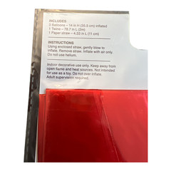 New Sports Party Decor Lot Bingo Sheets Win Foil Red Balloons Target