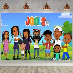 Jools TV Party Supplies Party Decorations Backdrop Banner Poster Birthday Gift