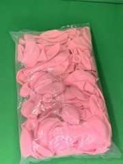 BALLONS (272 Total) Amscan 3 Colors Latex 12″ Kiwi 72/ Pack, Pink And Blue 9”