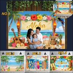 Superhero cartoon character Backdrop Birthday Party Room Decorations Photo Booth