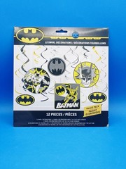 Batman Birthday Party Decorations Danglers Classic DC Comics Logo Pack of 12..