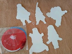 ANIME Hanging Swirls decorations Demon Slayer incomplete