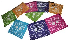 6ft. DOD Day of the Dead, Dia de los Muertos, Groom Banner, Garland Decoration