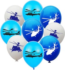 Helicopter Birthday Party Supplies Helicopter Party Decorations Airplane Them…