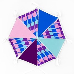 32Ft Video Games Party Decorations Purple Pink Blue Theme Fabric Banner Llama