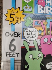 Ugly Doll Uglydoll Scene Setter Birthday Over 6ft Wall Decoration Indoor Outdoor