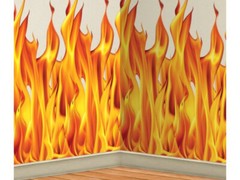 6 Flame Backdrop Fire Bulk Party Supplies Wholesale Halloween Photo Booth 4’x30′